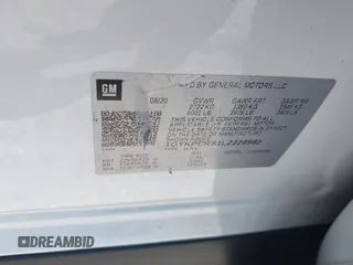 2020 Cadillac XT6 FWD Premium Luxury z VIN 1GYKPCRS1LZ228982, wystawiony jako IAAI lot #41975364 z przebiegiem 84 803 mil mil oraz . Historia ofert i sprzedaży dostępna na DreamBid. Obrazek 9.