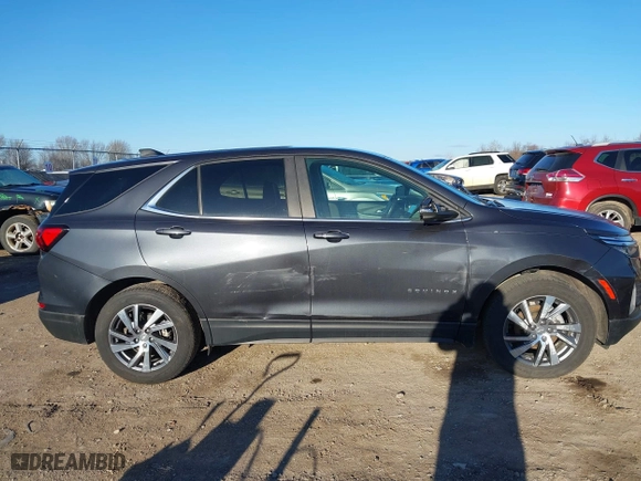 2022 Chevrolet Equinox LT with VIN 3GNAXUEVXNS233564, listed as a IAAI auction lot 41895110 with 54,308 mi miles. Bid and sale history available at carsss.com. Image 13.