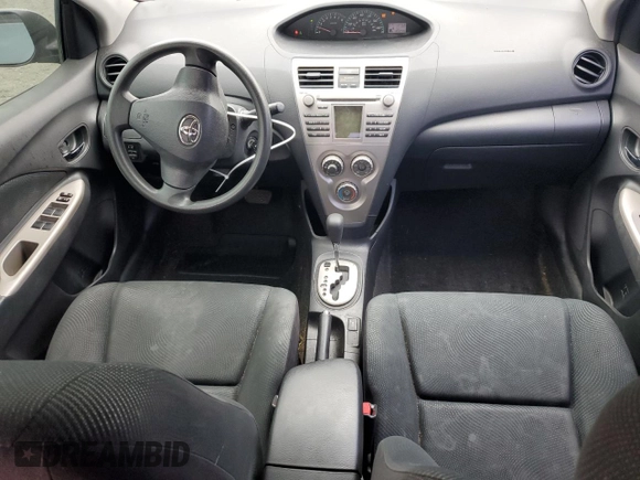2010 Toyota Yaris with VIN JTDBT4K39A1393586, listed as a Copart auction lot 52240095 with 180,235 mi miles and Clean Title. Bid and sale history available at DreamBid. Image 8.