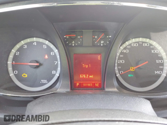 2011 GMC Terrain SLT-2 with VIN 2CTALWEC4B6472251, listed as a IAAI auction lot 41758515 with 181,965 mi miles and . Bid and sale history available at carsss.com. Image 7.