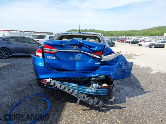 2017 Ford Fusion SE with VIN 3FA6P0H95HR321977, listed as a IAAI auction lot 41854692 with 125,137 mi miles. Bid and sale history available at carsss.com. Image 16.