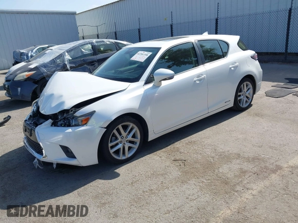 2016 Lexus CT 200h z VIN JTHKD5BH2G2274942, wystawiony jako IAAI lot #42281358 z przebiegiem 68 167 mil mil oraz . Historia ofert i sprzedaży dostępna na DreamBid. Obrazek 2.