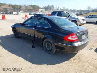 2005 Mercedes-Benz CLK-Class 3.2L with VIN WDBTJ65J05F150658, listed as a IAAI auction lot 41779179 with 201,461 mi miles. Bid and sale history available at carsss.com. Image 3.