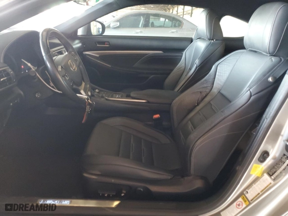 2015 Lexus RC 350 with VIN JTHHE5BC3F5005891, listed as a Copart auction lot 46680165 with 100,015 mi miles and Salvage Title. Bid and sale history available at carsss.com. Image 7.