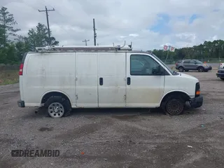 2014 Chevrolet Express Cargo with VIN 1GCSGAFX0E1110921, listed as a IAAI auction lot 42737205 with 177,631 mi miles and . Bid and sale history available at DreamBid. Image 13.