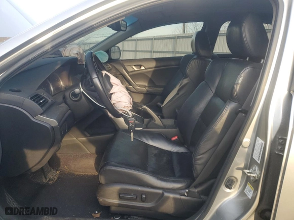 2009 Acura TSX with VIN JH4CU266X9C011994, listed as a Copart auction lot 46126925 with 129,504 mi miles and Salvage Title. Bid and sale history available at carsss.com. Image 7.
