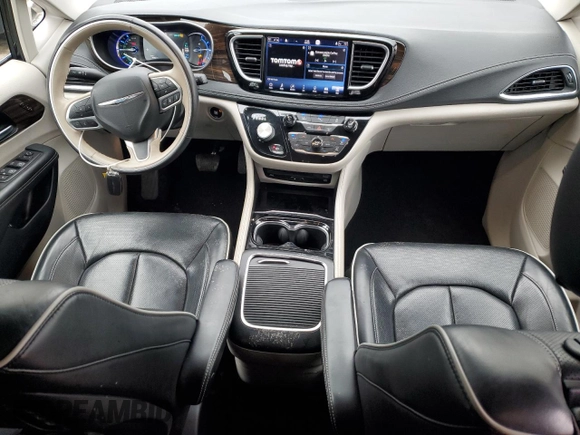 2021 Chrysler Pacifica Hybrid Limited с VIN 2C4RC1S79MR553384, выставлен на аукционе Copart как лот 43167425 с пробегом 49 367 миль миль и На запчасти • Non repairable. История ставок и продаж доступна на DreamBid. Изображение 8.