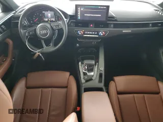 2021 Audi A4 S line Premium with VIN WAUDAAF41MA061966, listed as a Copart auction lot 48453555 with 37,794 mi miles and Salvage Title. Bid and sale history available at DreamBid. Image 8.