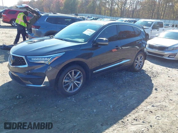 2020 Acura RDX Technology z VIN 5J8TC1H56LL018422, wystawiony jako IAAI lot #40978912 z przebiegiem 35 670 mil mil oraz . Historia ofert i sprzedaży dostępna na DreamBid. Obrazek 2.