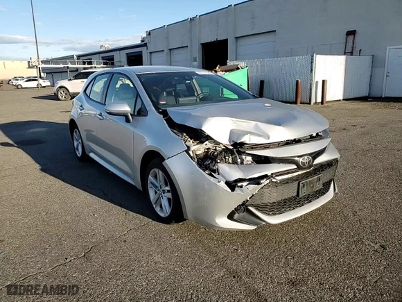 2020 Toyota Corolla Hatchback SE with VIN JTNB4RBE9L3091827, listed as a Copart auction lot 47371385 with 53,682 mi miles and Salvage Title. Bid and sale history available at carsss.com. Image 11.