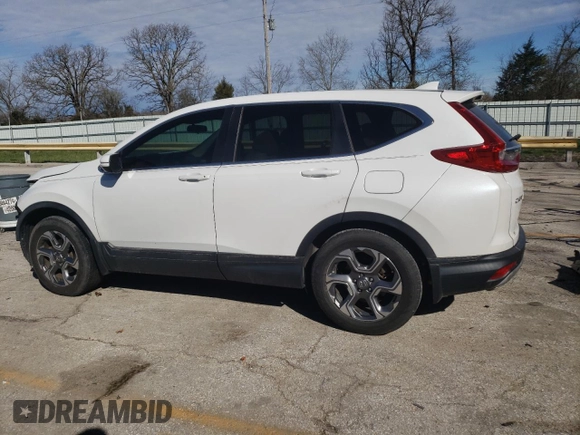 2019 Honda CR-V EX with VIN 2HKRW1H57KH511951, listed as a Copart auction lot 50376655 with 60,946 mi miles and Salvage Title. Bid and sale history available at carsss.com. Image 2.