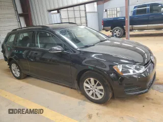 2016 Volkswagen Golf SportWagen TSI S with VIN 3VWC17AUXGM505701, listed as a Copart auction lot 43353905 with 64,894 mi miles and Salvage Title. Bid and sale history available at carsss.com. Image 4.