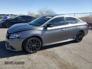2018 Nissan Sentra SR with VIN 3N1AB7AP6JY320159, listed as a Copart auction lot 45246755 with 73,094 mi miles and Salvage Title. Bid and sale history available at DreamBid. Image 1.
