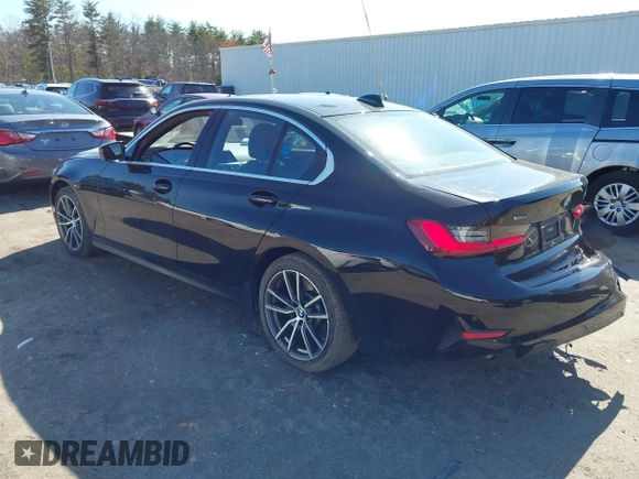 2019 BMW 3 Series 330i xDrive with VIN WBA5R7C59KFH30971, listed as a IAAI auction lot 42005244 with 59,514 mi miles and . Bid and sale history available at DreamBid. Image 3.