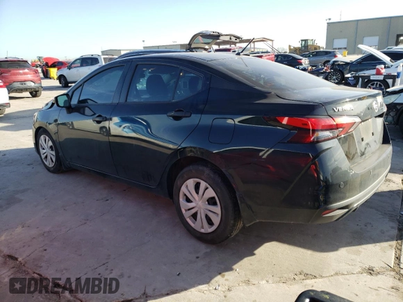 2021 Nissan Versa S with VIN 3N1CN8DV3ML907131, listed as a Copart auction lot 48687055 with 28,266 mi miles and Salvage Title. Bid and sale history available at carsss.com. Image 2.