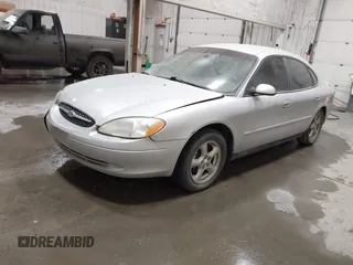 2002 Ford Taurus SE Standard with VIN 1FAFP53UX2A219505, listed as a IAAI auction lot 41898399 with 138,486 mi miles and . Bid and sale history available at DreamBid. Image 2.