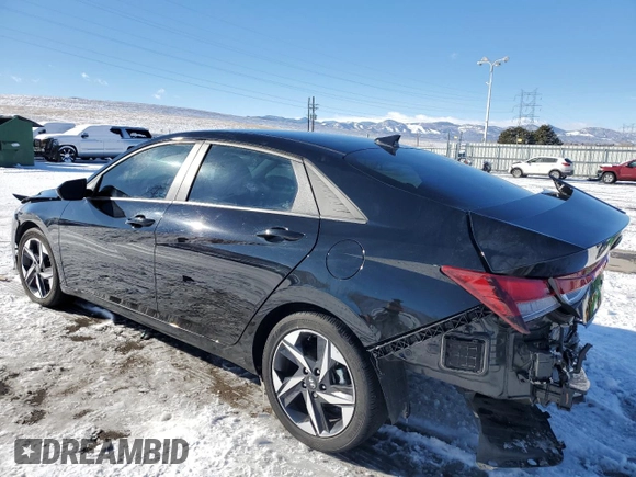 2023 Hyundai Elantra SEL with VIN 5NPLS4AG3PH098612, listed as a Copart auction lot 84548734 with 26,258 mi miles and Salvage Title. Bid and sale history available at DreamBid. Image 2.