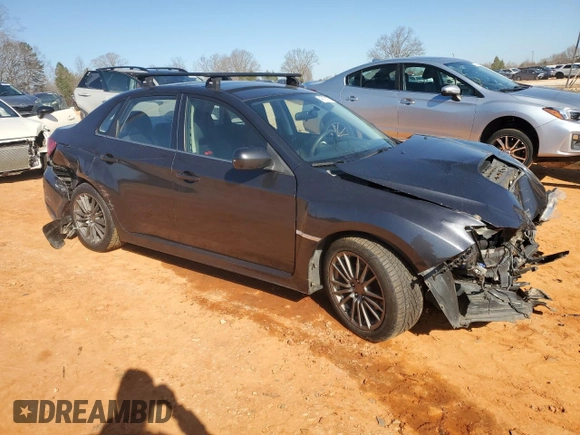 2012 Subaru WRX WRX with VIN JF1GV7E61CG018093, listed as a Copart auction lot 46181275 with 87,626 mi miles and Salvage title. Bid and sale history available at DreamBid. Image 4.