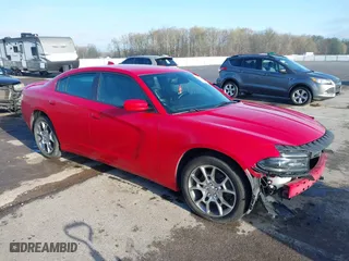 2015 Dodge Charger SXT with VIN 2C3CDXJG6FH754728, listed as a IAAI auction lot 41947562 with 191,286 mi miles. Bid and sale history available at carsss.com. Image 1.