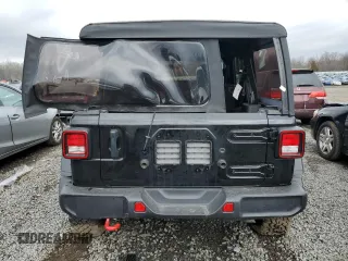 2023 Jeep Wrangler Rubicon with VIN 1C4HJXFG8PW653101, listed as a Copart auction lot 47422165 with 13,532 mi miles and Salvage title. Bid and sale history available at DreamBid. Image 6.