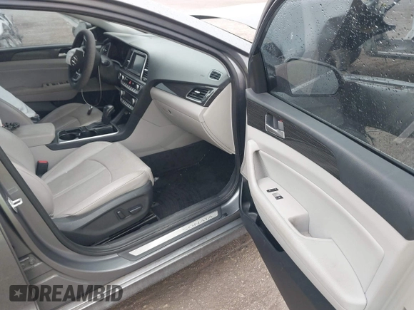 2018 Hyundai Sonata SEL with VIN 5NPE34AF1JH652136, listed as a IAAI auction lot 41442509 with 83,728 mi miles and . Bid and sale history available at DreamBid. Image 5.