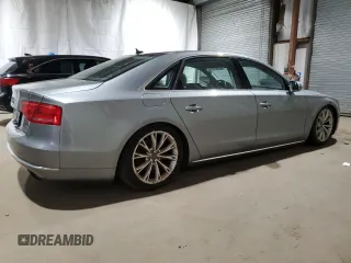 2013 Audi A8 3.0L with VIN WAURGAFD6DN004059, listed as a Copart auction lot 51054525 with 162,675 mi miles and Clean title. Bid and sale history available at DreamBid. Image 3.