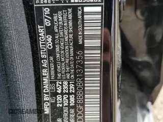 2011 Mercedes-Benz C 300 Sport with VIN WDDGF8BB0BR137356, listed as a Copart auction lot 55791515 with 200,119 mi miles and Salvage title. Bid and sale history available at DreamBid. Image 12.