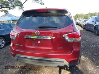 2015 Nissan Pathfinder S with VIN 5N1AR2MM8FC682289, listed as a IAAI auction lot 42604059 with 77,577 mi miles and . Bid and sale history available at DreamBid. Image 16.