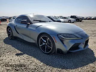 2021 Toyota Supra 3.0 with VIN WZ1DB0C06MW039378, listed as a Copart auction lot 49820965 with Not provided miles and Salvage title. Bid and sale history available at DreamBid. Image 4.