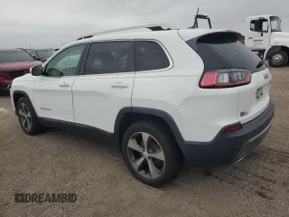 2019 Jeep Cherokee Limited with VIN 1C4PJLDN8KD296724, listed as a Copart auction lot 75220604 with Not Provided miles and Salvage Title. Bid and sale history available at DreamBid. Image 2.