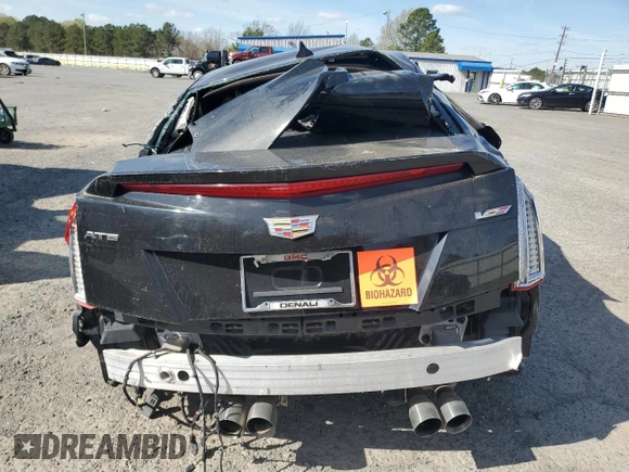 2016 Cadillac ATS-V z VIN 1G6AN5SYXG0156758, wystawiony jako Copart lot #49145005 z przebiegiem 97 087 mil mil oraz Czysty tytuł • Clean title. Historia ofert i sprzedaży dostępna na DreamBid. Obrazek 6.