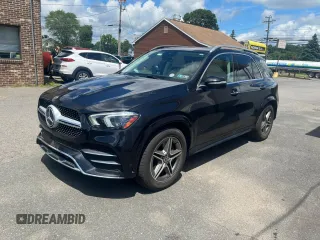 2021 Mercedes-Benz GLE 580 with VIN 4JGFB8GE7MA391485, listed as a Copart auction lot 64448195 with 106,708 mi miles and Clean title. Bid and sale history available at DreamBid. Image 1.