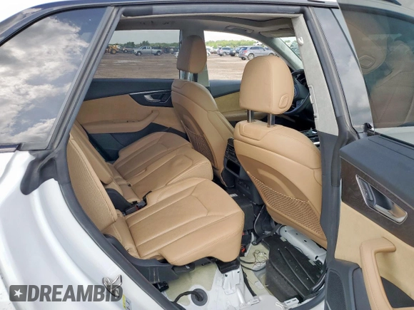 2019 Audi Q8 Prestige with VIN WA1FVAF18KD039734, listed as a Copart auction lot 63831345 with 35,374 mi miles and Salvage title. Bid and sale history available at DreamBid. Image 10.