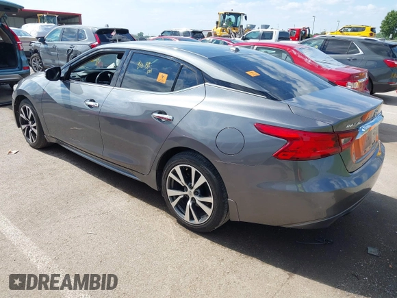 2017 Nissan Maxima SV with VIN 1N4AA6AP1HC452572, listed as a IAAI auction lot 42333925 with 160,447 mi miles and . Bid and sale history available at DreamBid. Image 3.
