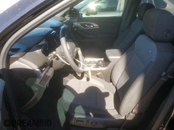 2023 Chevrolet Traverse LT Cloth with VIN 1GNERGKW7PJ272577, listed as a Copart auction lot 57145305 with 7,190 mi miles and Salvage title. Bid and sale history available at DreamBid. Image 7.