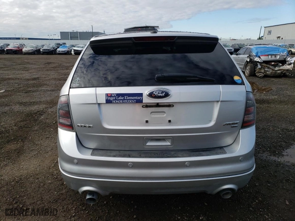 2010 Ford Edge Sport with VIN 2FMDK4AC5ABA28609, listed as a Copart auction lot 68752084 with 211,025 mi miles and Salvage Title. Bid and sale history available at carsss.com. Image 6.