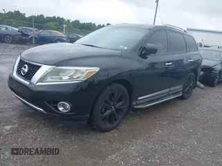 2014 Nissan Pathfinder S with VIN 5N1AR2MMXEC616504, listed as a IAAI auction lot 42501441 with 198,418 mi miles and . Bid and sale history available at DreamBid. Image 17.