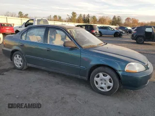 1998 Honda Civic EX with VIN 2HGEJ8642WH603856, listed as a Copart auction lot 79716844 with 175,660 mi miles and Clean Title. Bid and sale history available at carsss.com. Image 4.