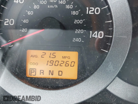 2012 Toyota RAV4 Limited with VIN JTMDK4DV5C5109974, listed as a IAAI auction lot 42334441 with 190,260 mi miles and . Bid and sale history available at DreamBid. Image 15.