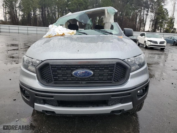 2023 Ford Ranger XL with VIN 1FTER4FH3PLE14401, listed as a Copart auction lot 41427785 with 18,492 mi miles and Salvage Title. Bid and sale history available at carsss.com. Image 5.