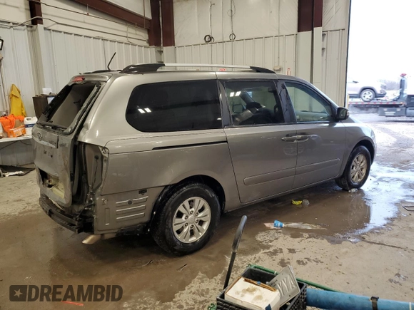 2012 Kia Sedona LX with VIN KNDMG4C72C6441773, listed as a Copart auction lot 79008684 with 167,143 mi miles and Clean Title. Bid and sale history available at DreamBid. Image 3.