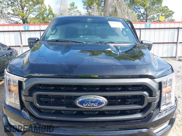 2022 Ford F-150 XL with VIN 1FTFW1E50NFB13499, listed as a IAAI auction lot 41444353 with 60,784 mi miles. Bid and sale history available at carsss.com. Image 12.