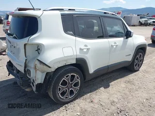 2016 Jeep Renegade Limited с VIN ZACCJADT4GPC89599, выставлен на аукционе IAAI как лот 42464981 с пробегом 154 272 миль миль и . История ставок и продаж доступна на DreamBid. Изображение 4.