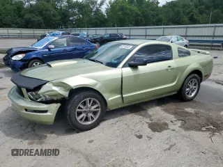 2005 Ford Mustang Deluxe with VIN 1ZVFT80N255179676, listed as a Copart auction lot 65148535 with 216,804 mi miles and Salvage title. Bid and sale history available at DreamBid. Image 1.
