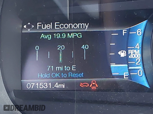 2016 Ford Edge Titanium with VIN 2FMPK4K99GBB72138, listed as a IAAI auction lot 41661023 with 71,531 mi miles. Bid and sale history available at carsss.com. Image 16.