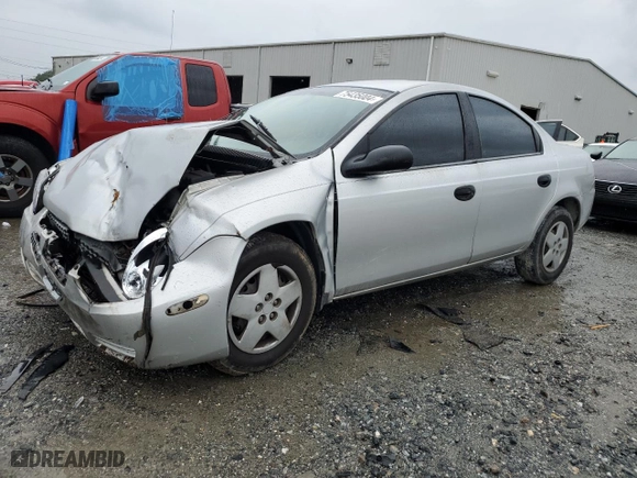 2005 Dodge Neon SE with VIN 1B3ES26C25D149847, listed as a Copart auction lot 75435004 with 144,216 mi miles and Non Repairable. Bid and sale history available at carsss.com. Image 1.
