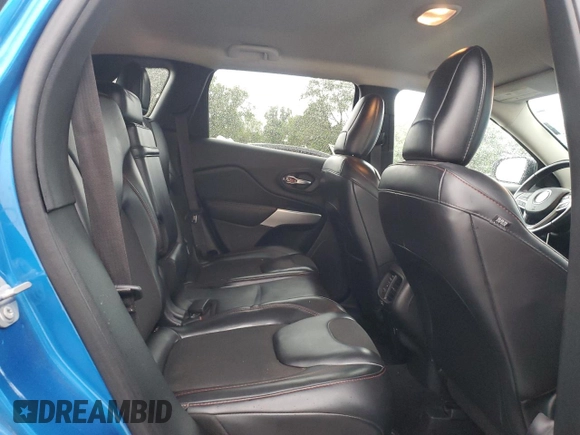 2017 Jeep Cherokee Trailhawk с VIN 1C4PJMBS4HW601454, выставлен на аукционе Copart как лот 58015315 с пробегом 96 795 миль миль и Списание • Salvage title. История ставок и продаж доступна на DreamBid. Изображение 11.