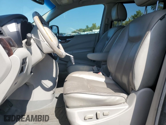 2011 Nissan Quest S with VIN JN8AE2KP9B9000626, listed as a Copart auction lot 70140114 with 146,352 mi miles and Salvage Title. Bid and sale history available at carsss.com. Image 7.