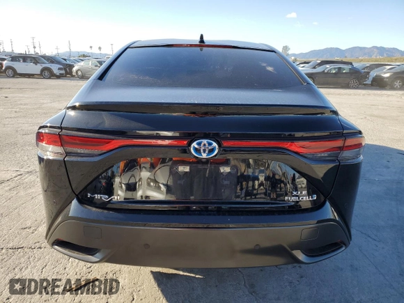 2021 Toyota Mirai XLE with VIN JTDAAAAA0MA001406, listed as a Copart auction lot 48431825 with 46,248 mi miles and Salvage Title. Bid and sale history available at carsss.com. Image 6.