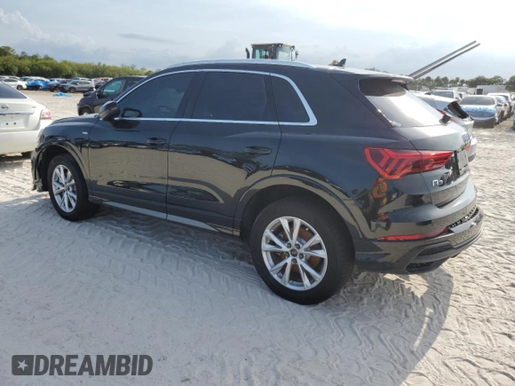 2024 Audi Q3 S line Premium z VIN WA1DECF32R1023321, wystawiony jako Copart lot #51187225 z przebiegiem 13 299 mil mil oraz Nie do naprawy. Historia ofert i sprzedaży dostępna na DreamBid. Obrazek 2.